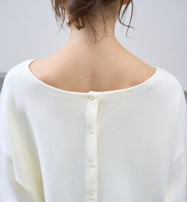 Rouge vif「スムース2WAYパールニット」|ニット・セーター|