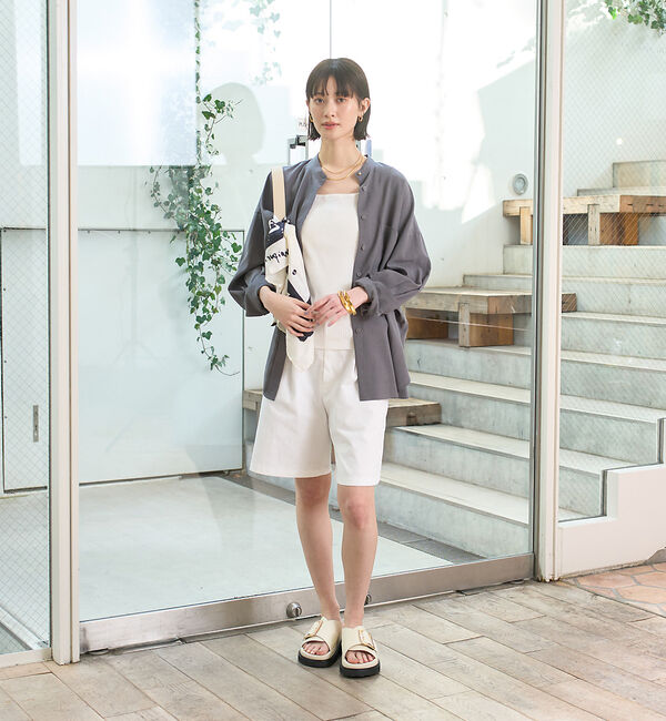 Rouge vif「NEWドルマンビッグシャツ」|シャツ・ブラウス|