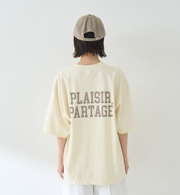 Rouge vif「ピグメントダイカジュアルロゴBIG Tシャツ」|Tシャツ・カットソー|