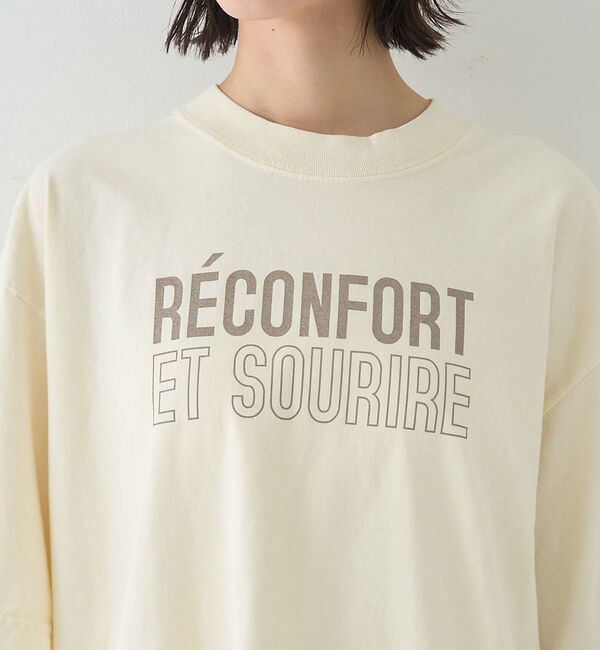 Rouge vif「ピグメントダイカジュアルロゴBIG Tシャツ」|Tシャツ・カットソー|