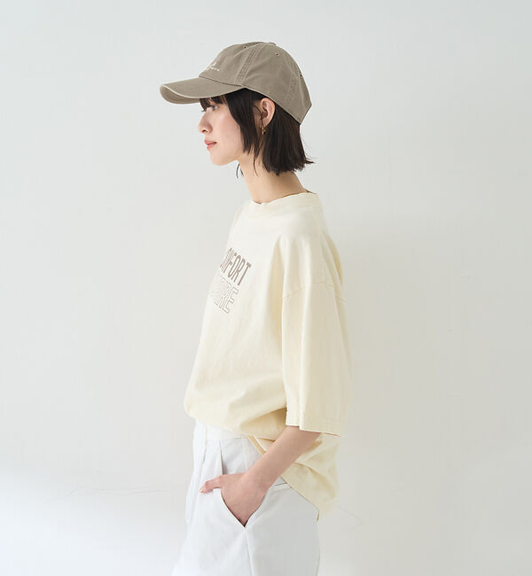 Rouge vif「ピグメントダイカジュアルロゴBIG Tシャツ」|Tシャツ・カットソー|