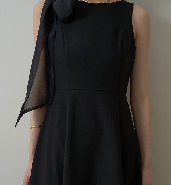 Rouge vif「【一部店舗限定】肩リボンロングワンピース」|ワンピース|