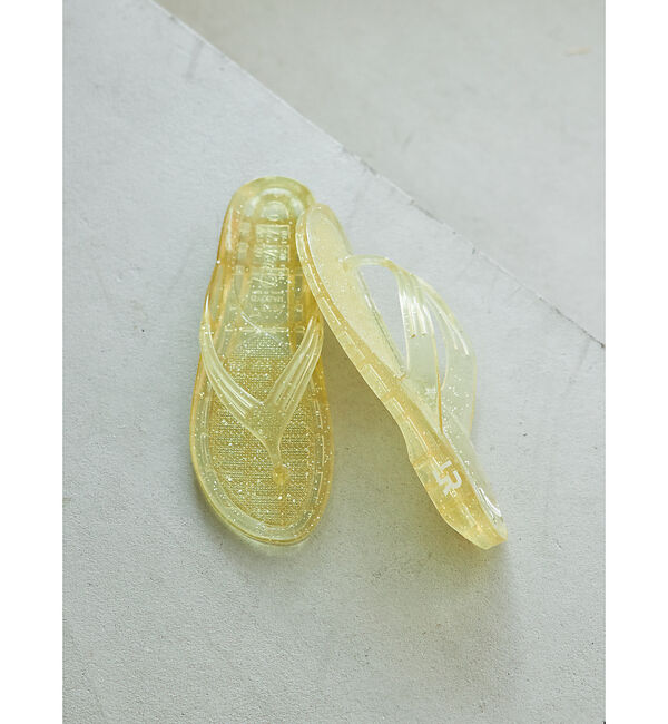 Rouge vif「別注【LAROUTE &times; GYOSAN】ロゴプリント ギョサン / ビーチサンダ」|サンダル|