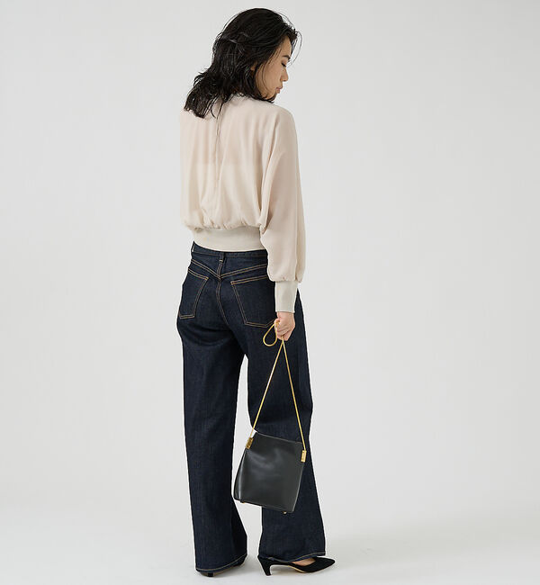 Rouge vif「ストレッチジョーゼットブラウス」|シャツ・ブラウス|