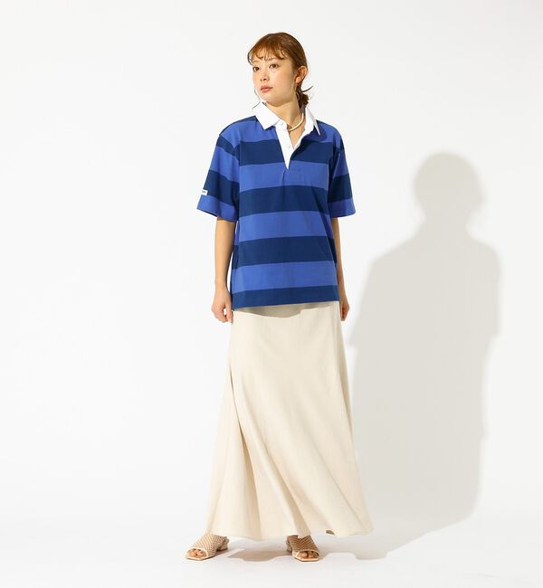 Rouge vif「【BARBARIAN/バーバリアン】ライトウェイトラグビーT/Light wei」|Tシャツ・カットソー|