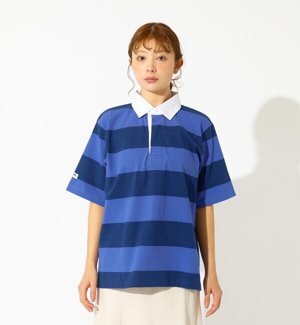 Rouge vif「【BARBARIAN/バーバリアン】ライトウェイトラグビーT/Light wei」|Tシャツ・カットソー|