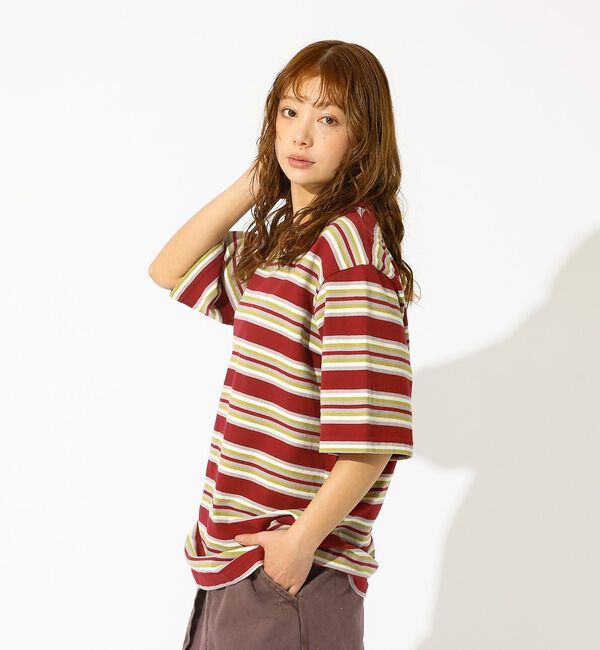 Rouge vif「【BARBARIAN/バーバリアン】クルーネックシャツ/Crewneckshir」|Tシャツ・カットソー|