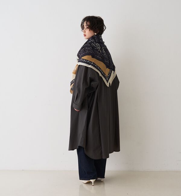 Rouge vif「【manipuri/マニプリ】フラグメントバンダナ コットンシルクストール 12」|マフラー|