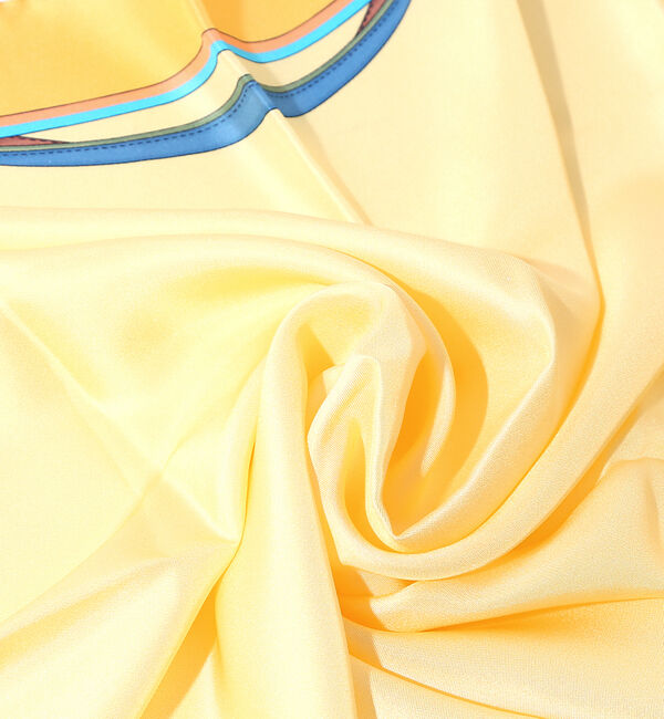 qualite「【AD&C】ツイルシルクスカーフ」|バンダナ・スカーフ|