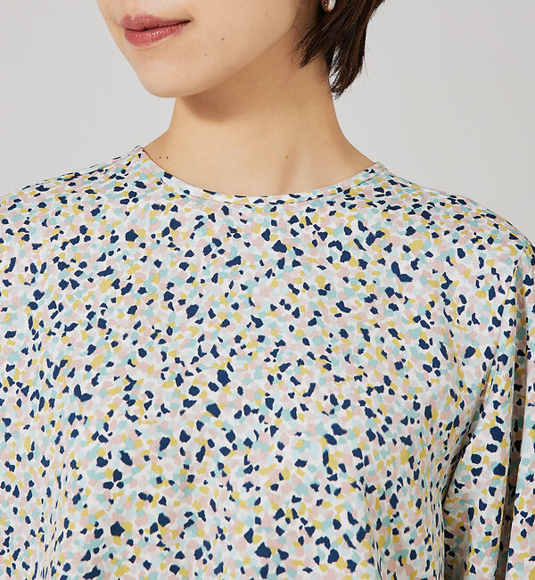 qualite「カラージェムスカーフブラウス」|シャツ・ブラウス|