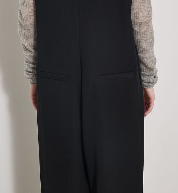 qualite「【オールシーズン大活躍】ダブルサテンオールインワン」|オールインワン|