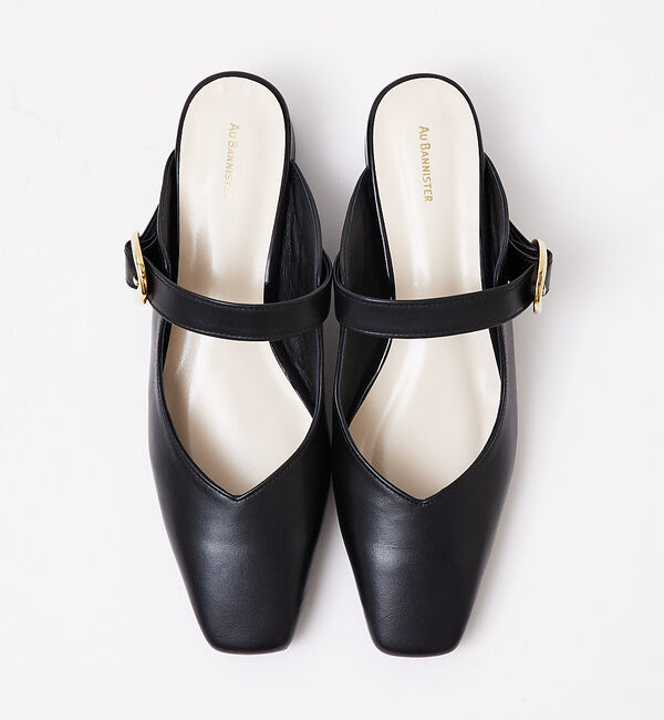 AU BANNISTER「メリージェーンミュールパンプス」|サンダル|