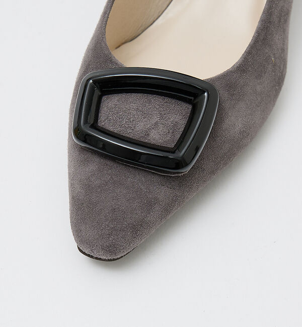 AU BANNISTER「オーナメント ミドルヒールパンプス」|パンプス|