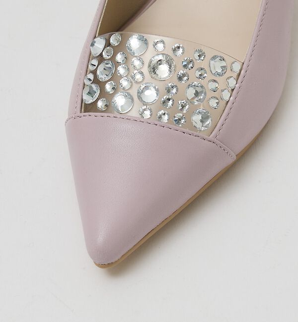 AU BANNISTER「ラインストーンパンプス」|パンプス|