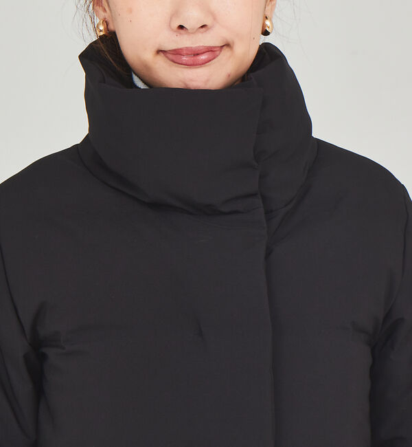 abahouse mavie「【WEB Domani掲載】袖リブシームレススタンドダウン/ロングセラー/定番/」|ダウン|