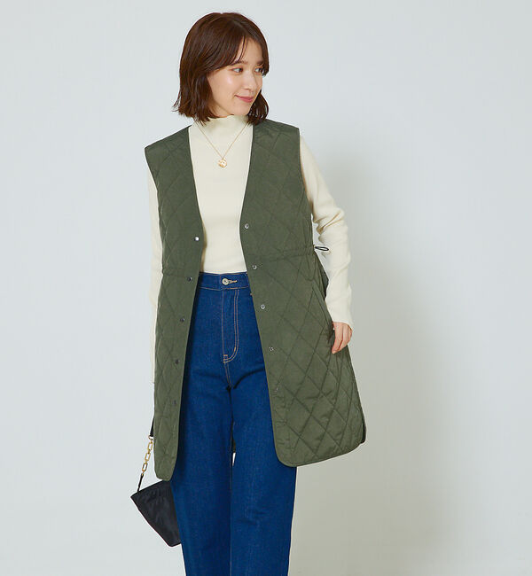 abahouse mavie「キルティングベスト」|その他|