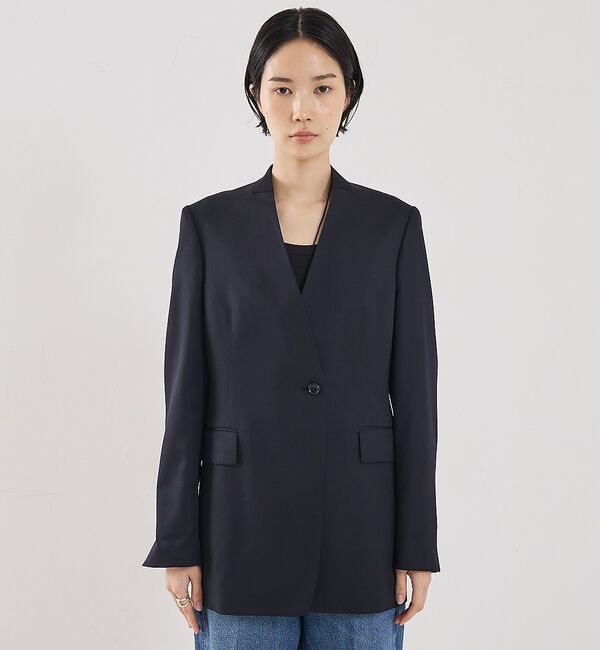 The Store by C' 「【COCUCA】ノーカラージャケット【予約】」|ノーカラージャケット|