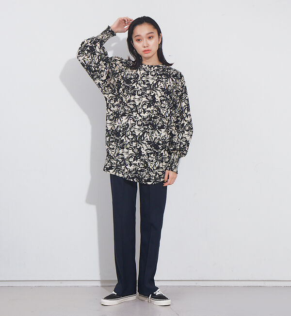 NOMINE「袖ボリューム２WAYブラウス」|シャツ・ブラウス|