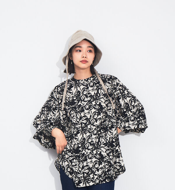 NOMINE「袖ボリューム２WAYブラウス」|シャツ・ブラウス|
