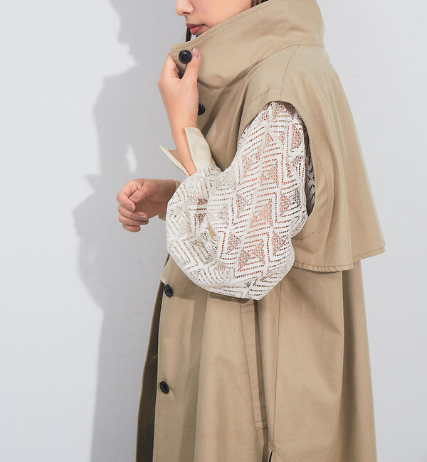 NOMINE「2WAYトレンチコート」|トレンチコート|