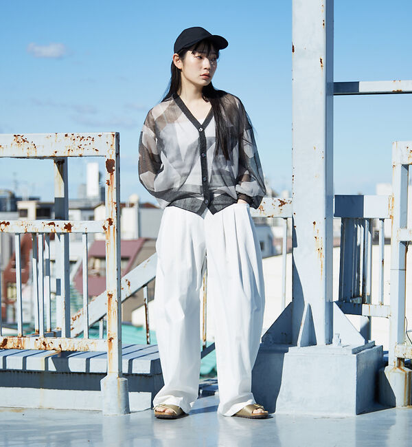 NOMINE「【セットアップ着用可】3タック  ワイドパンツ」|その他|