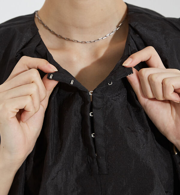 NOMINE「タック バルーン タンクトップ ブラウス」|シャツ・ブラウス|