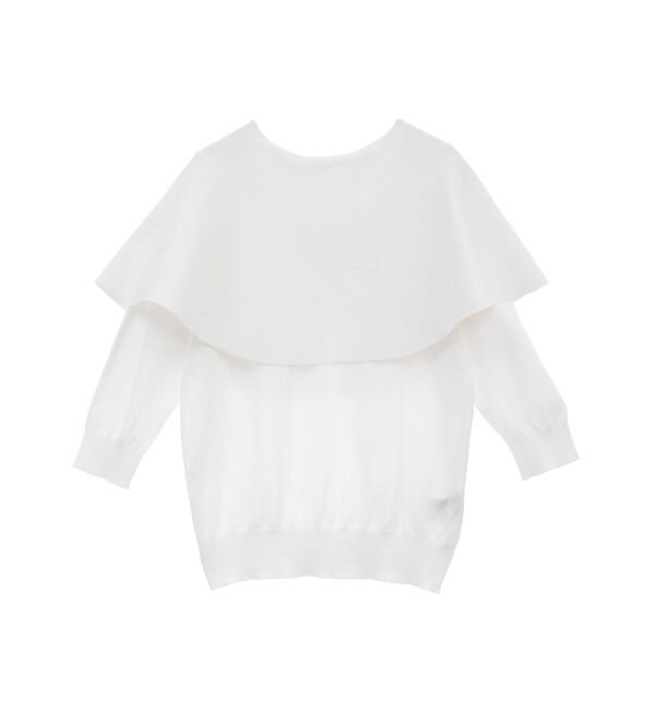 Liesse「ケープネック2WAYニット」|ニット・セーター|