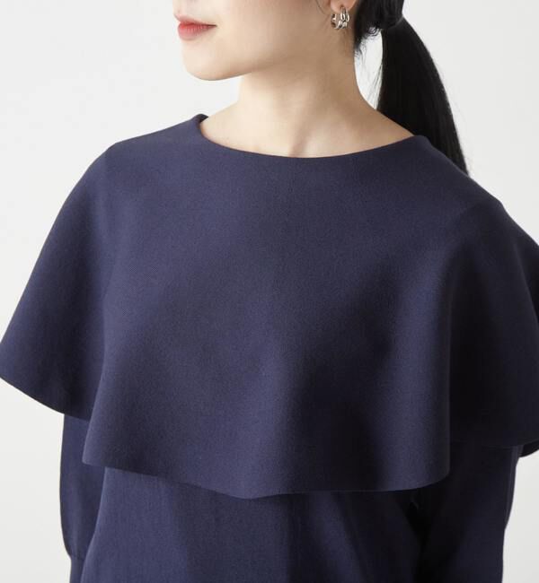 Liesse「ケープネック2WAYニット」|ニット・セーター|