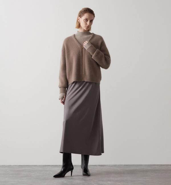 Liesse「サテンバイアススカート」|スカート|