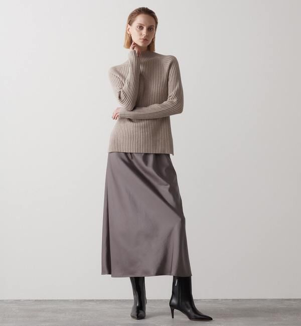Liesse「サテンバイアススカート」|スカート|