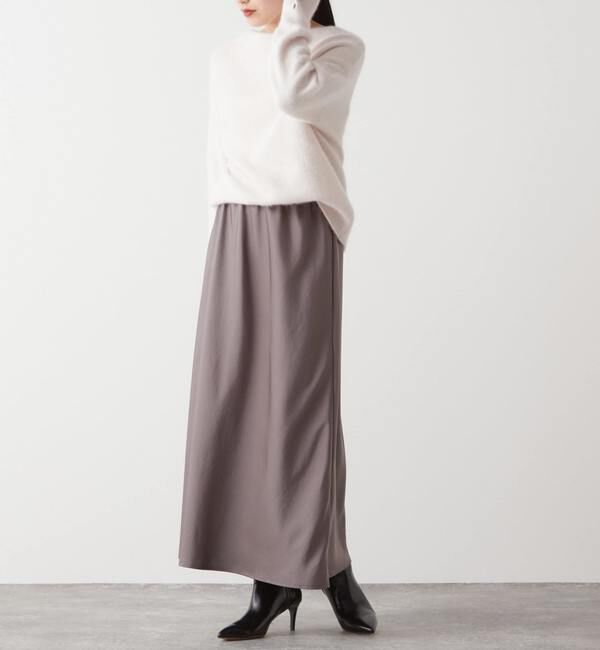 Liesse「サテンバイアススカート」|スカート|