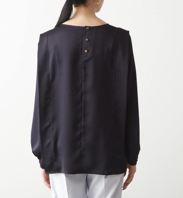 Liesse「サイドタックブラウス」|シャツ・ブラウス|