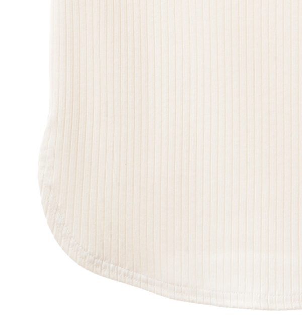 Liesse「ワイドリブタンク」|Tシャツ・カットソー|