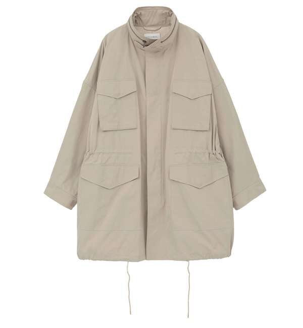 SOFFITTO「【STUMBLY/スタンブリー】New Miltary Jacket  535-5150001」|ブルゾン・スタジャン|ベージュ