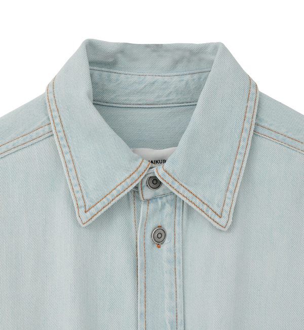 SOFFITTO「【HAIKURE/ハイクル】Tatum Lipari Blue Denim Dress」|チュニック|