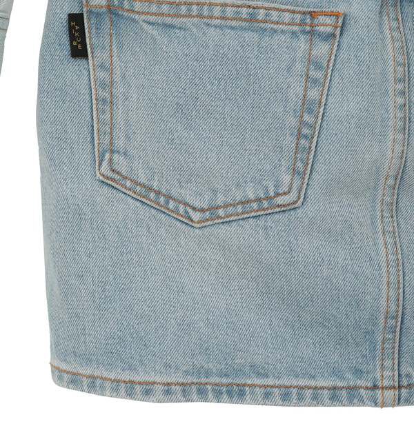 SOFFITTO「【HAIKURE/ハイクル】Tatum Lipari Blue Denim Dress」|チュニック|