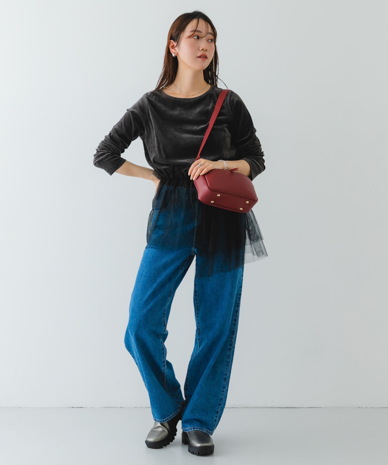 RODE SKO「ASAUCE MELER　チュールレイヤードカラー」|その他|