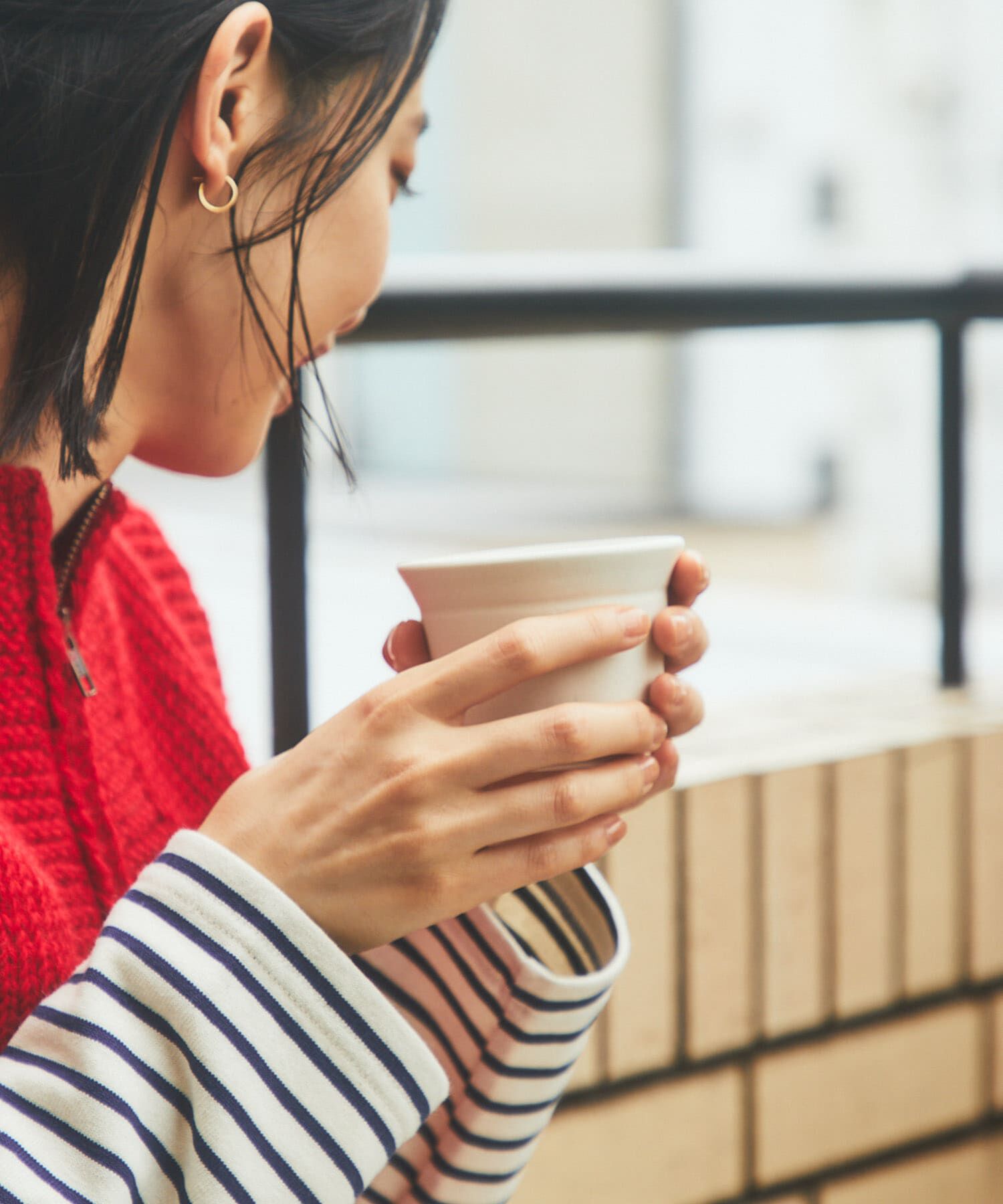 URBAN RESEARCH DOORS「石松信彦　白マット釉 フリーカップS」|食器・キッチングッズ|