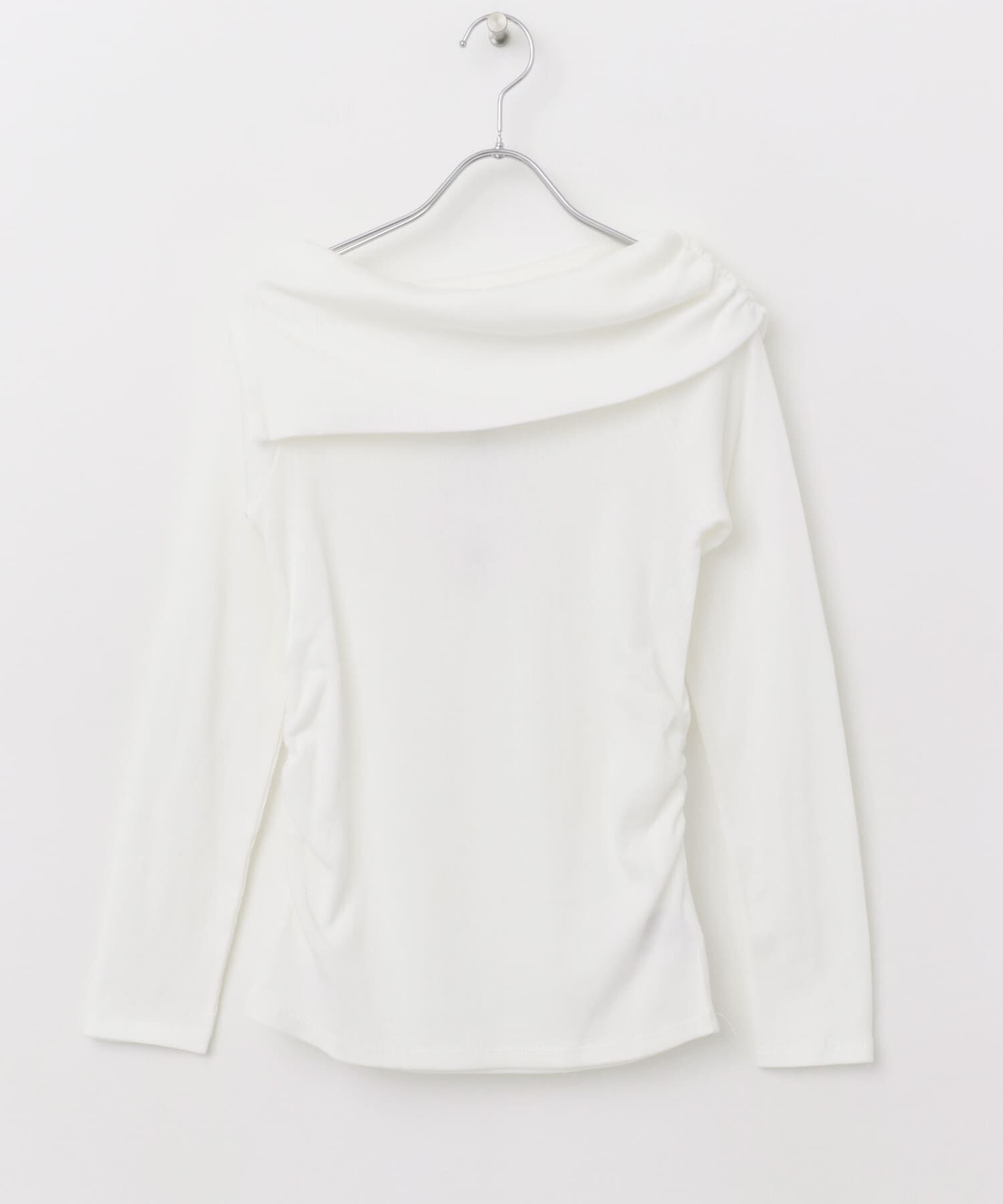 URBAN RESEARCH ROSSO「F by ROSSO　アシメボートネックプルオーバー」|Tシャツ・カットソー|