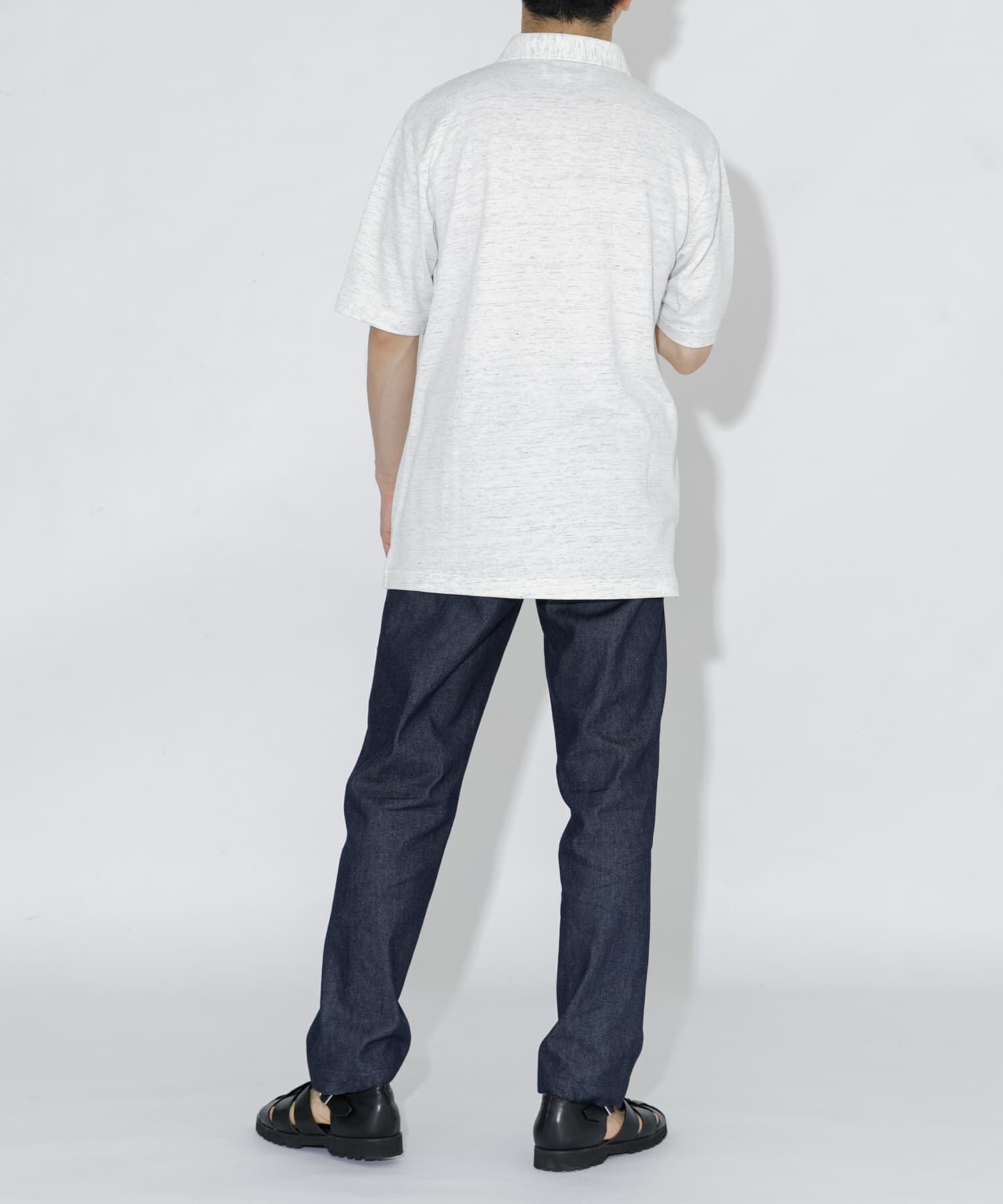 URBAN RESEARCH ROSSO「『WEB限定』『XLサイズあり』 リネン混カノコポロシャツ」|ポロシャツ|