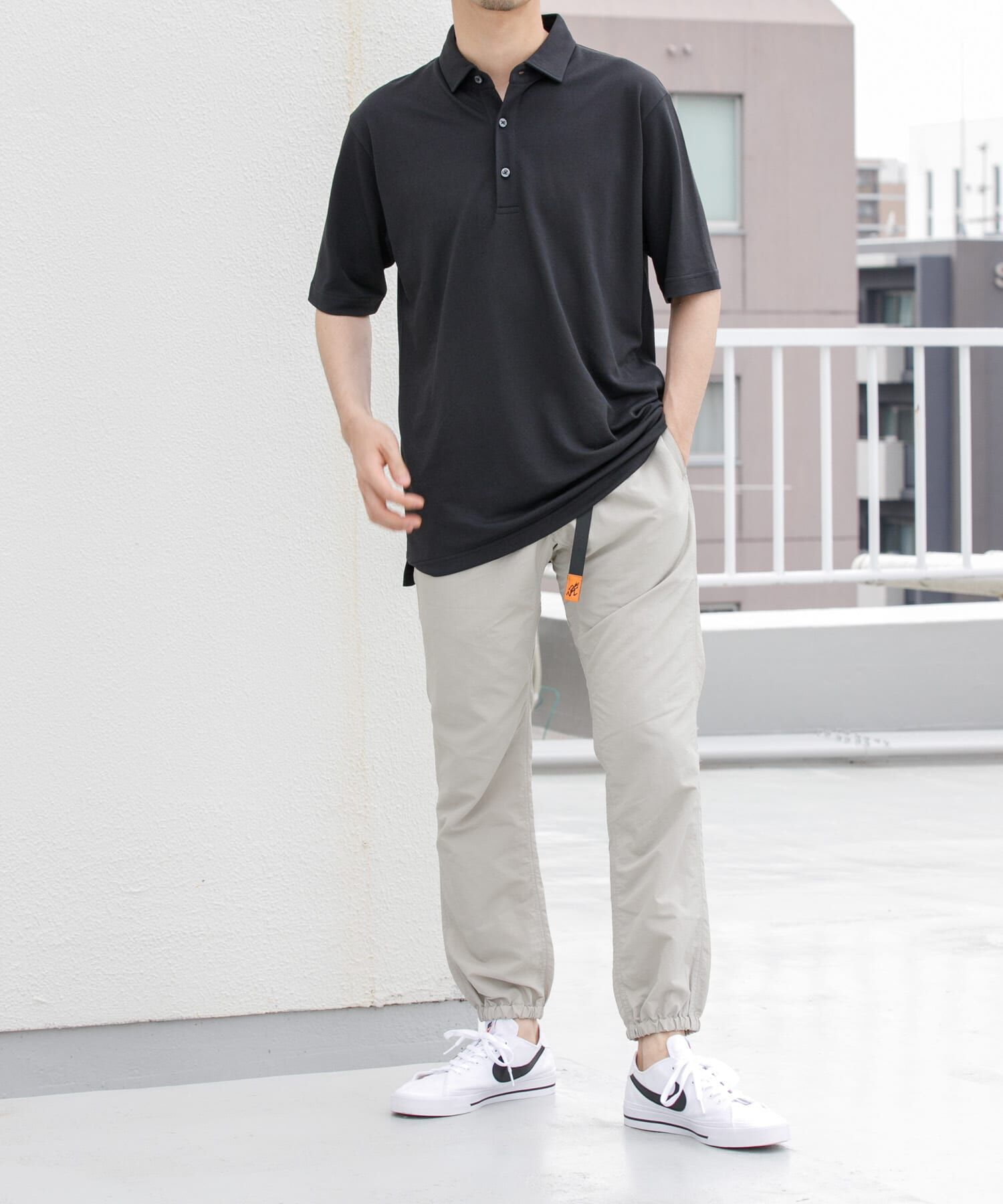 URBAN RESEARCH ROSSO「『WEB限定』『XLサイズあり』 リネン混カノコポロシャツ」|ポロシャツ|