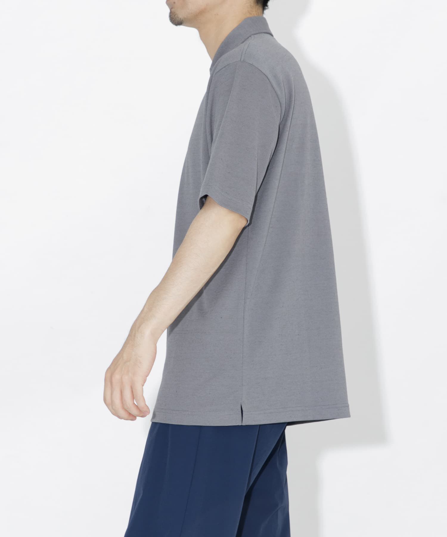 URBAN RESEARCH ROSSO「『WEB限定』『XLサイズあり』 リネン混カノコポロシャツ」|ポロシャツ|