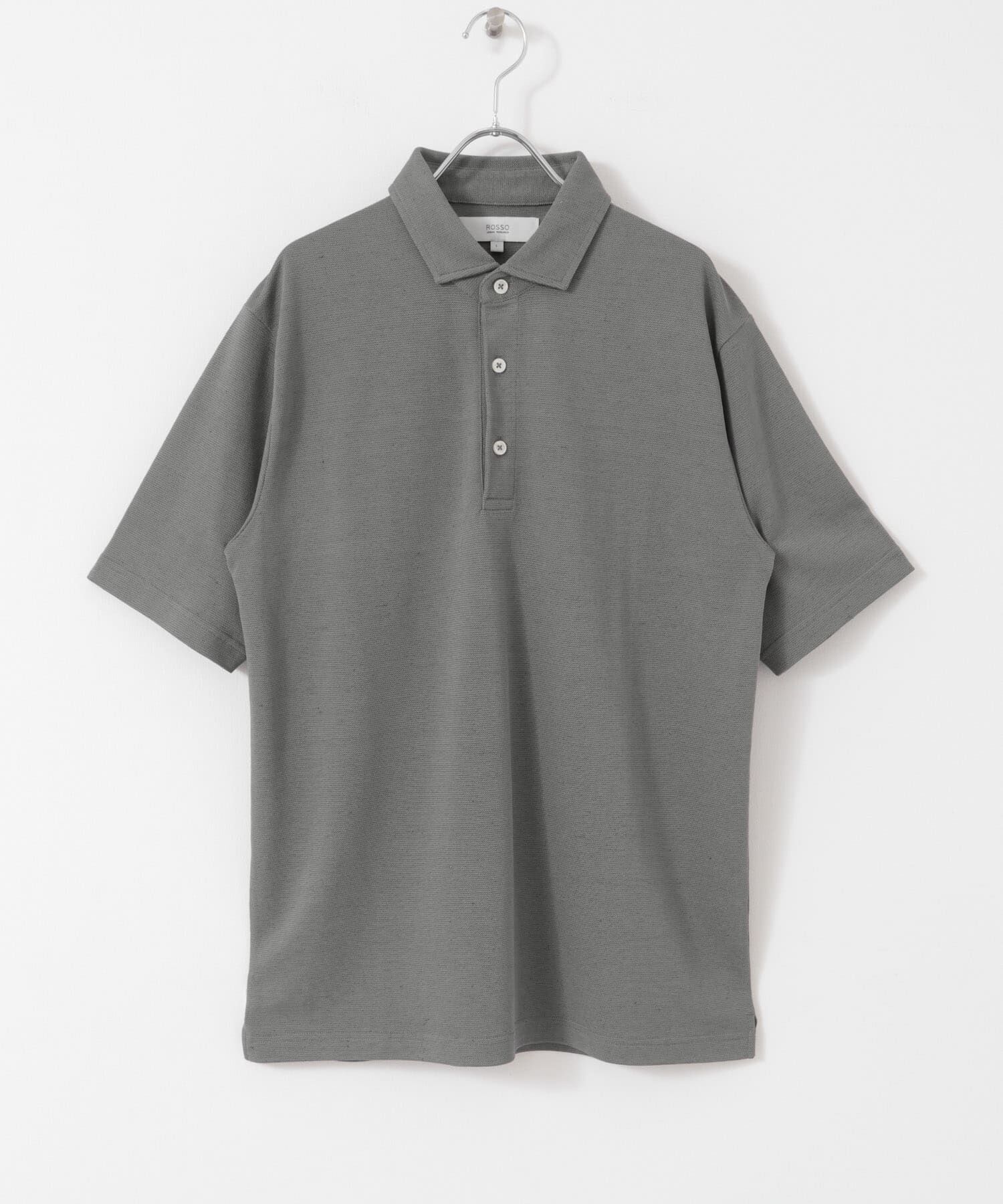 URBAN RESEARCH ROSSO「『WEB限定』『XLサイズあり』 リネン混カノコポロシャツ」|ポロシャツ|