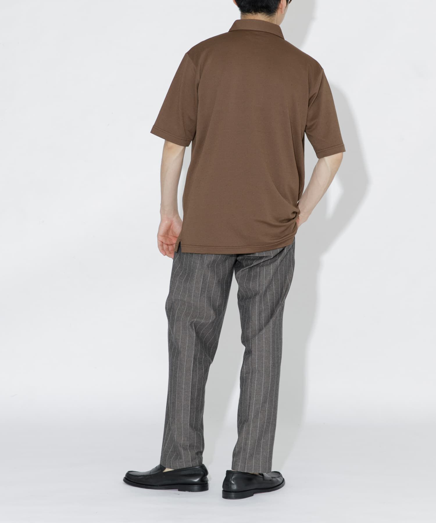 URBAN RESEARCH ROSSO「『WEB限定』『XLサイズあり』 リネン混カノコポロシャツ」|ポロシャツ|