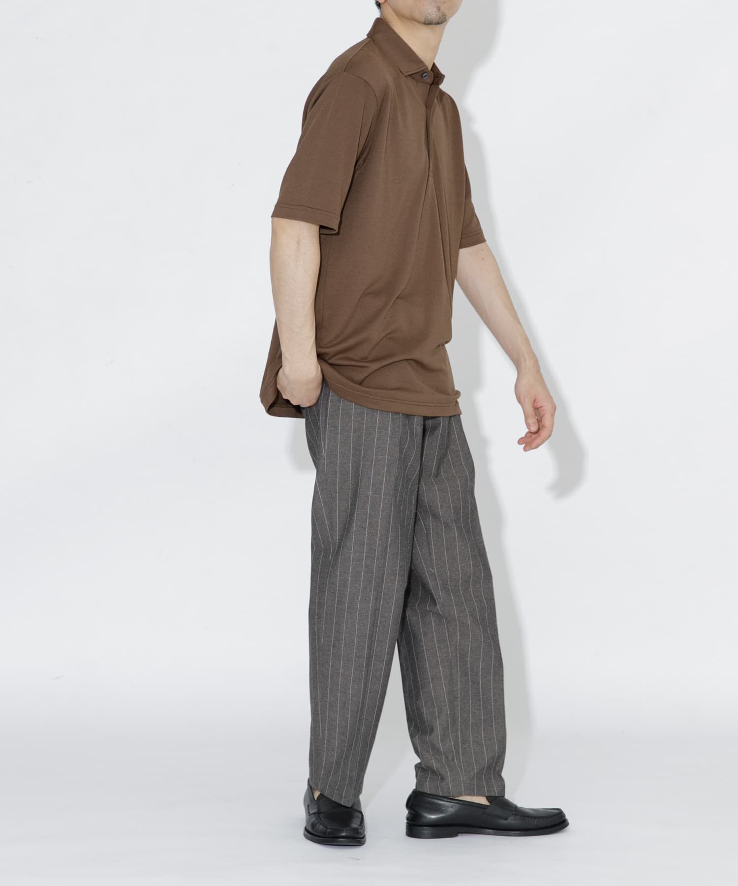 URBAN RESEARCH ROSSO「『WEB限定』『XLサイズあり』 リネン混カノコポロシャツ」|ポロシャツ|