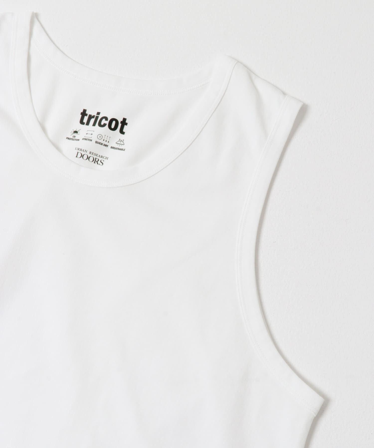 URBAN RESEARCH DOORS「トリコットタンクトップ」|タンクトップ|