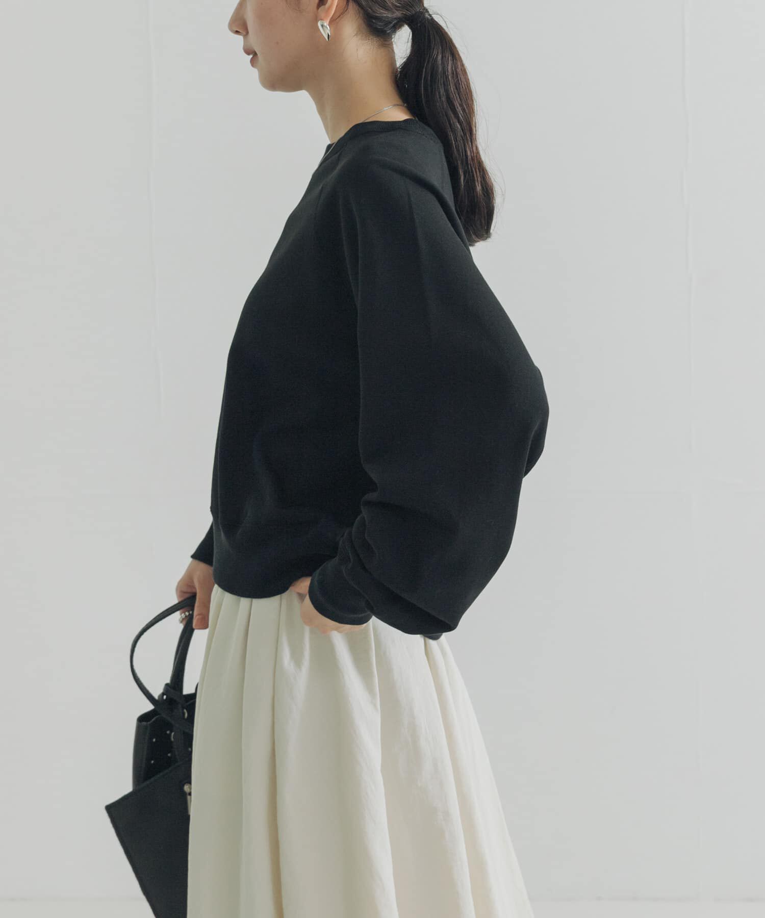 URBAN RESEARCH「スーピマコットンラグランスウェット」|スウェット・ジャージ|