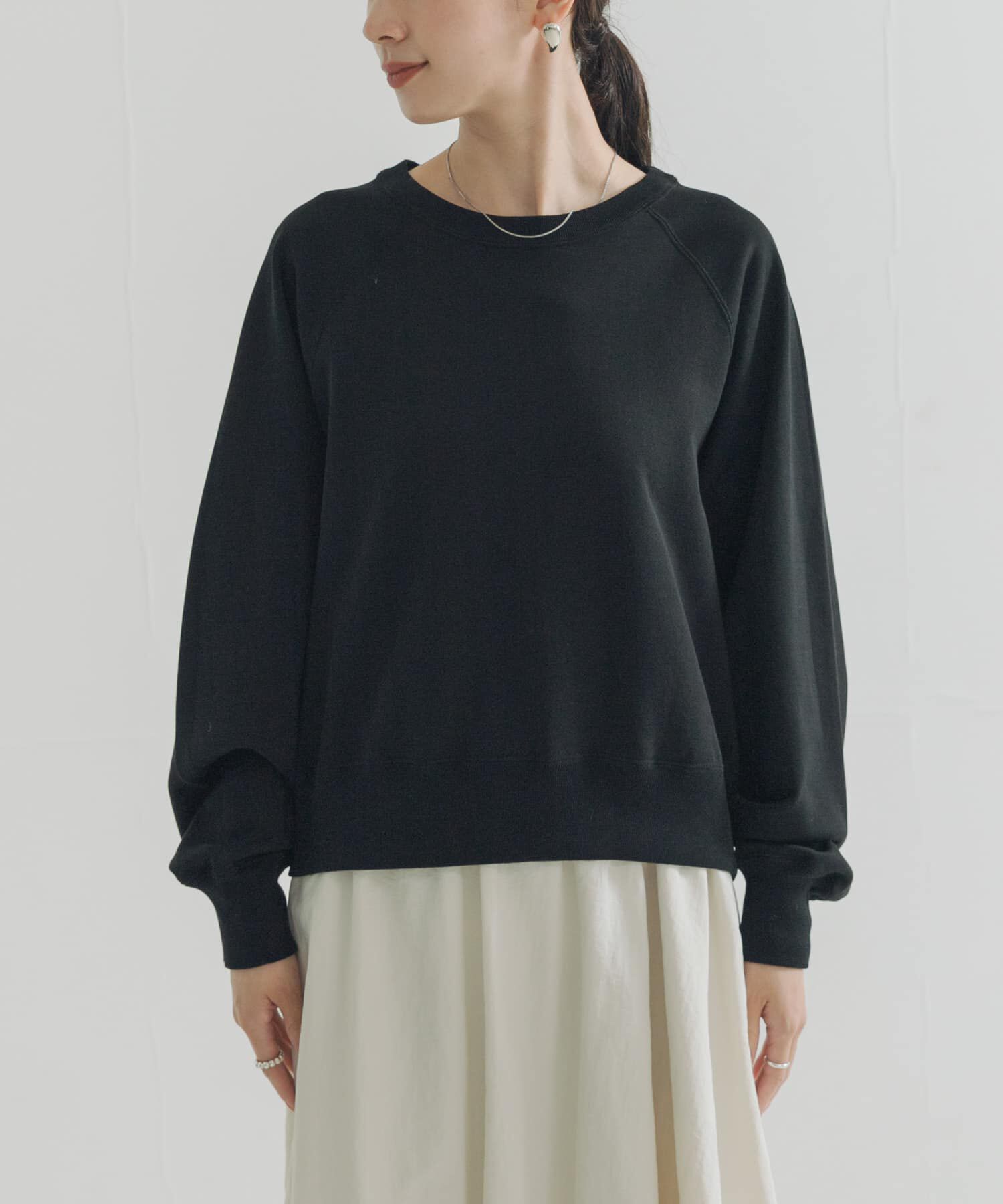 URBAN RESEARCH「スーピマコットンラグランスウェット」|スウェット・ジャージ|