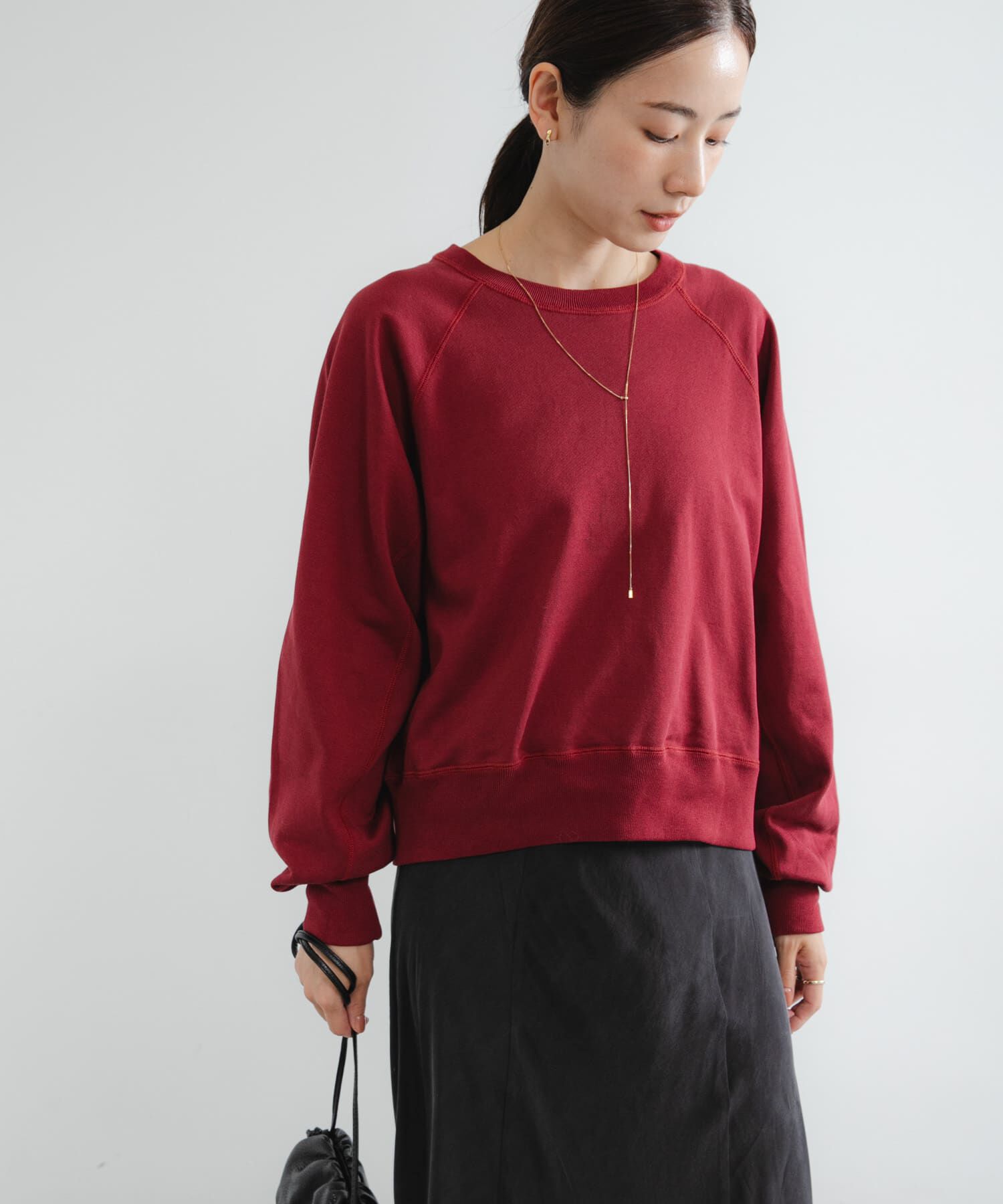 URBAN RESEARCH「スーピマコットンラグランスウェット」|スウェット・ジャージ|