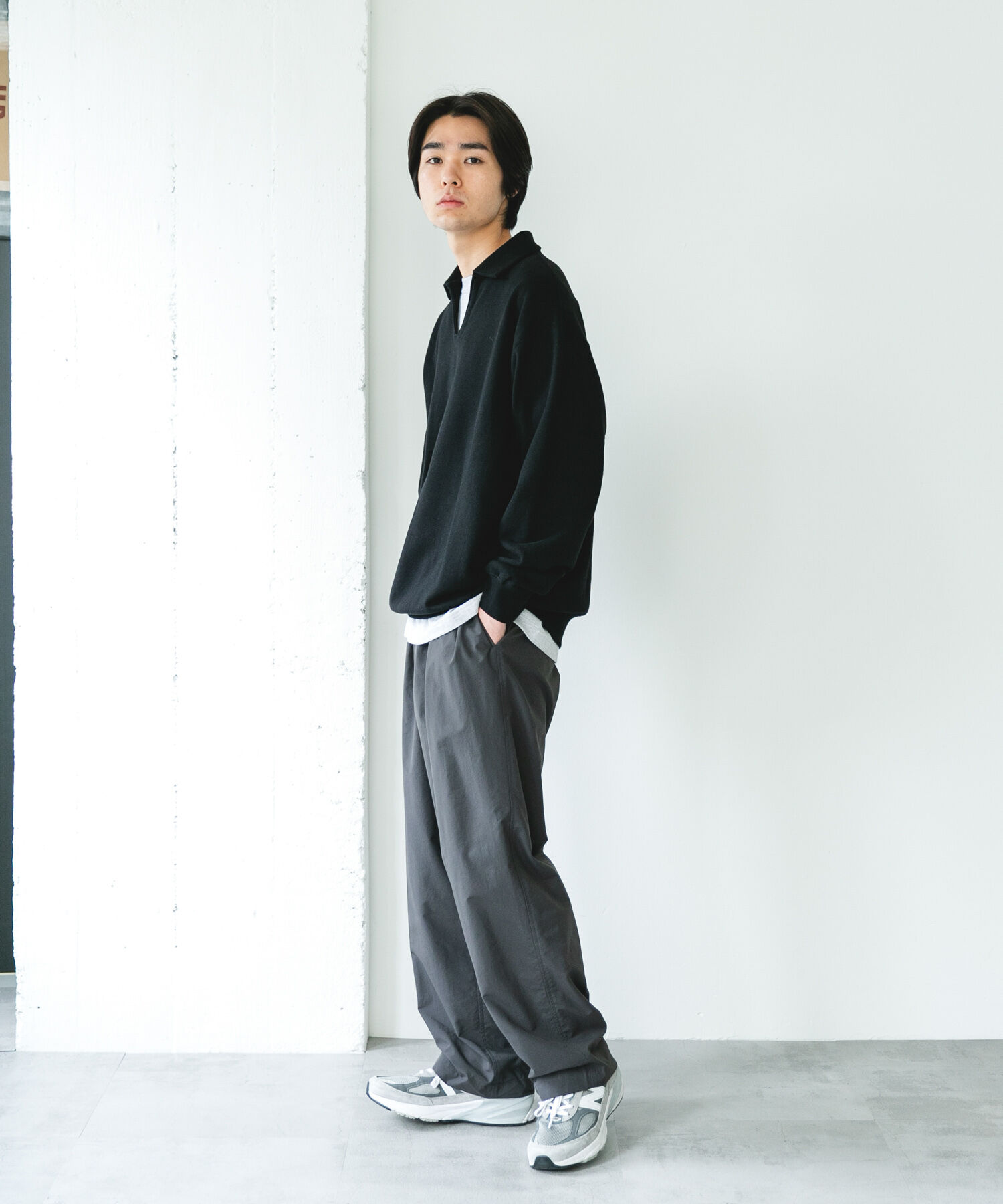 URBAN RESEARCH DOORS「TOMPKINS裏毛 スキッパースウェット」|スウェット・ジャージ|